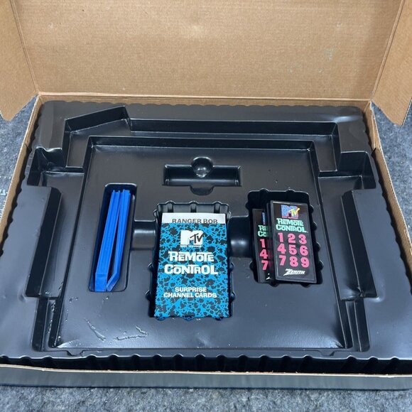 VTG 1989 Pressman MTV Remote Control Board Game Complete except for NO Timer - Picture 11 of 16